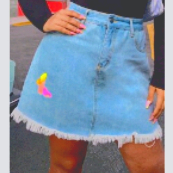 DENIM SKIRT - Picture 1 of 6